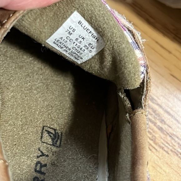 Sperry‎ Top Siders bluefish toddler size 7 shoes - Picture 6 of 7